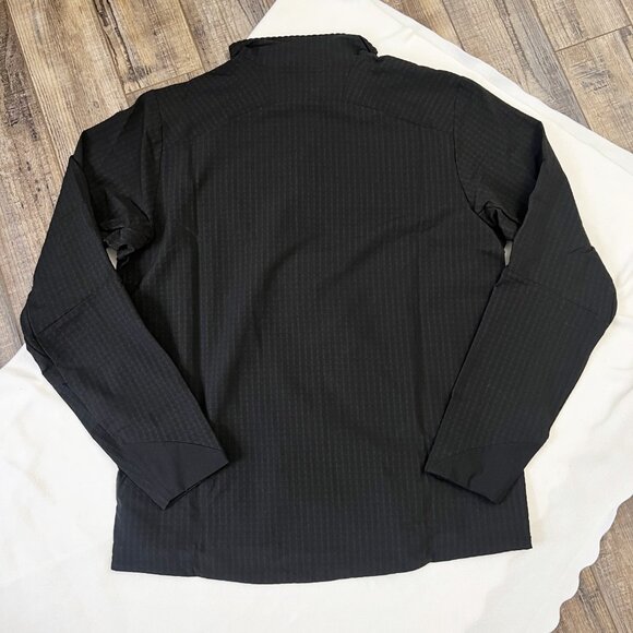 NEW Patagonia Men's R1 Polartec Power Grid Techface Jacket Size L Black - Picture 10 of 13